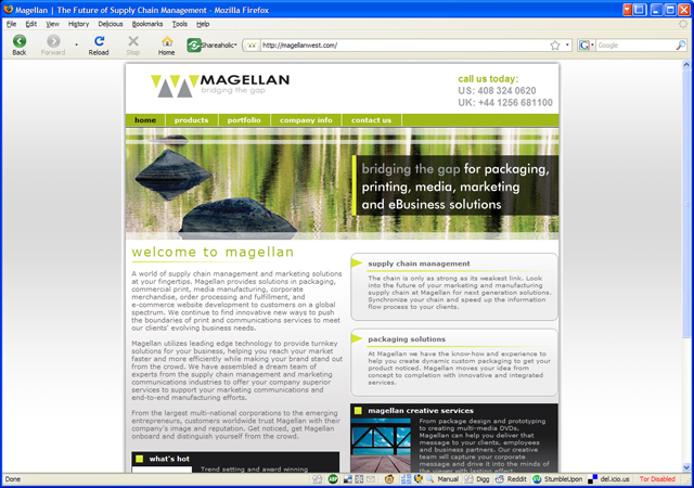 Magellan West Corporate Site